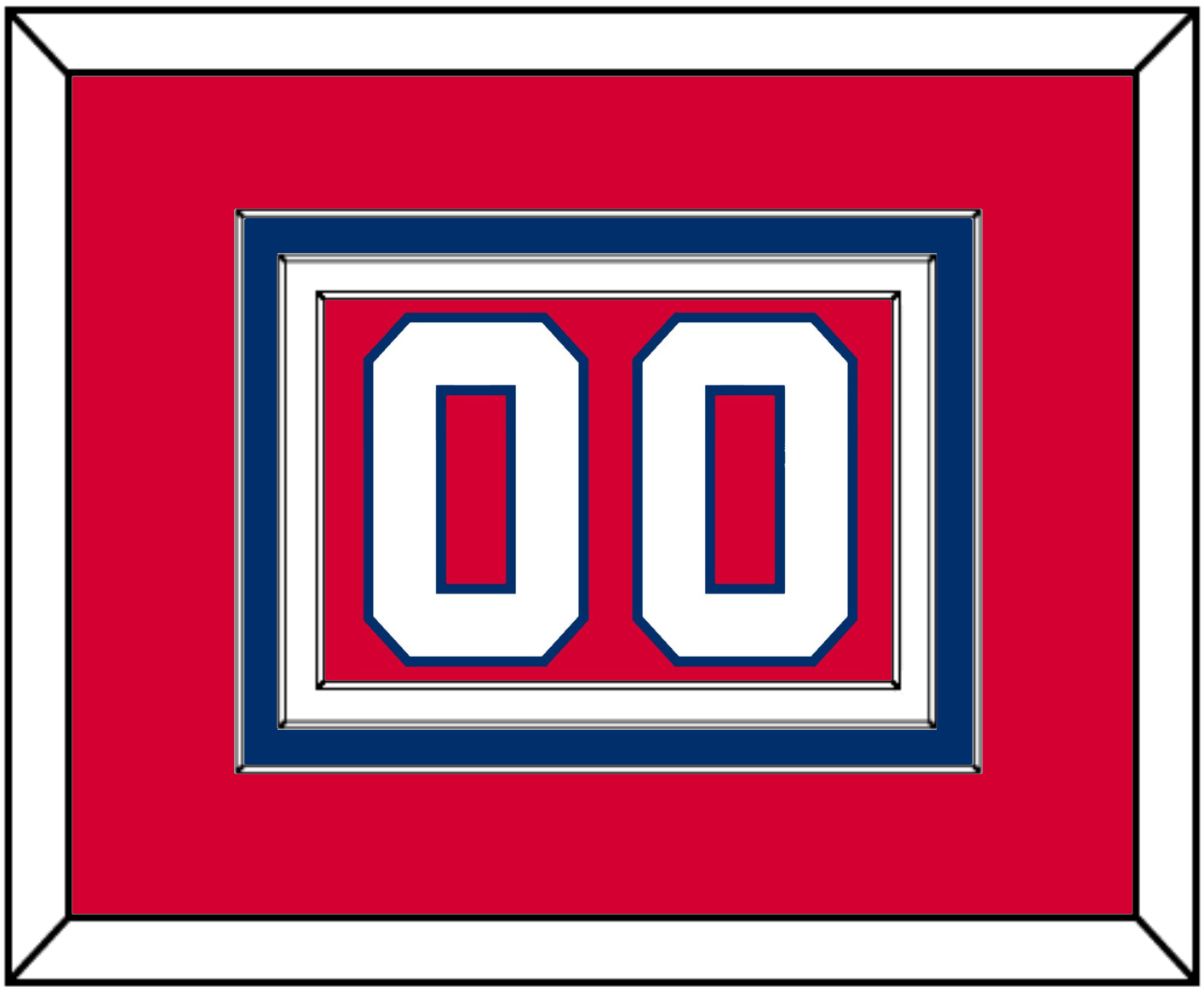Philadelphia Number - Road Red (1978-1991) - Premier Tier 2