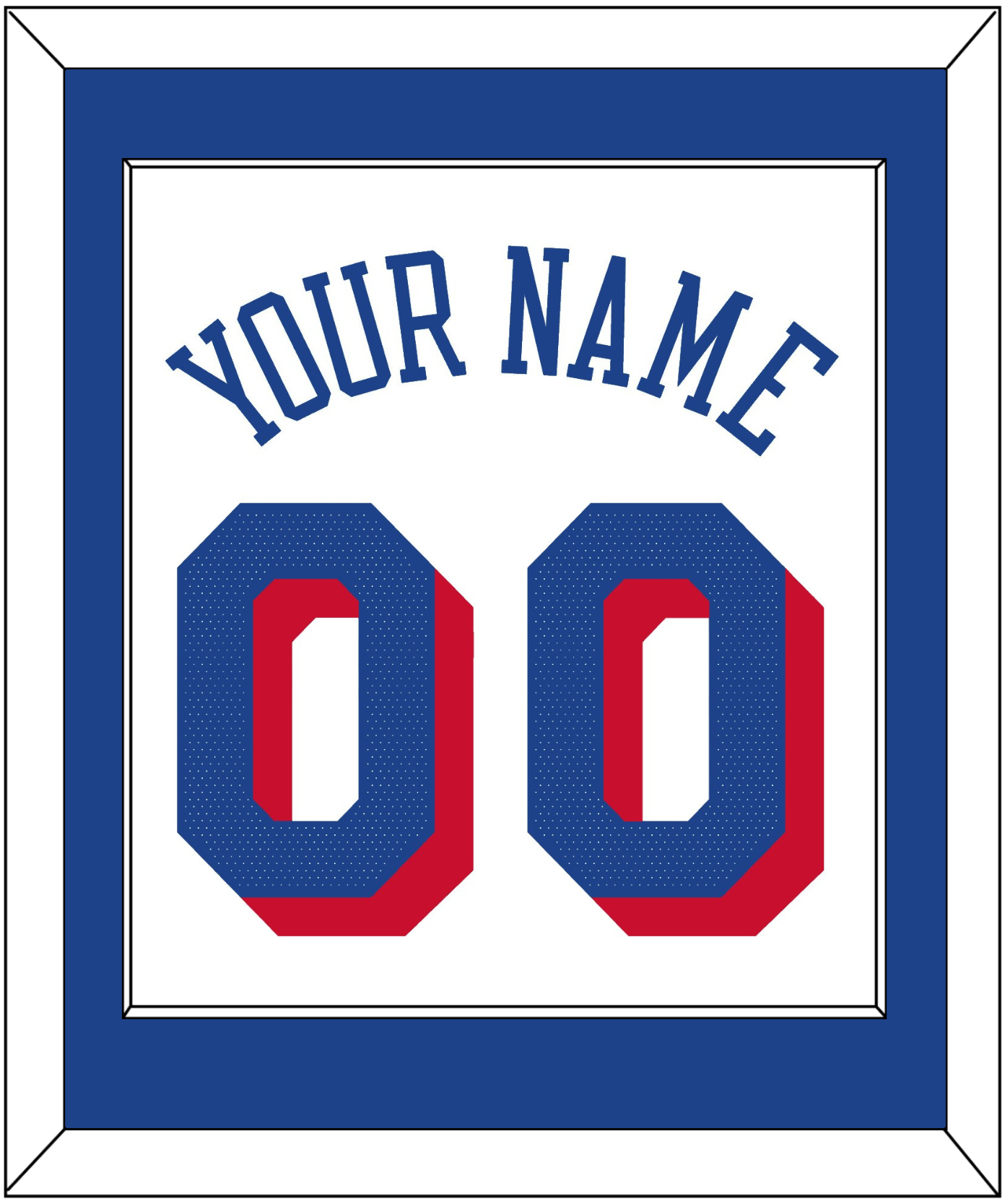 Philadelphia Name & Number - White Association - Essential Tier 1