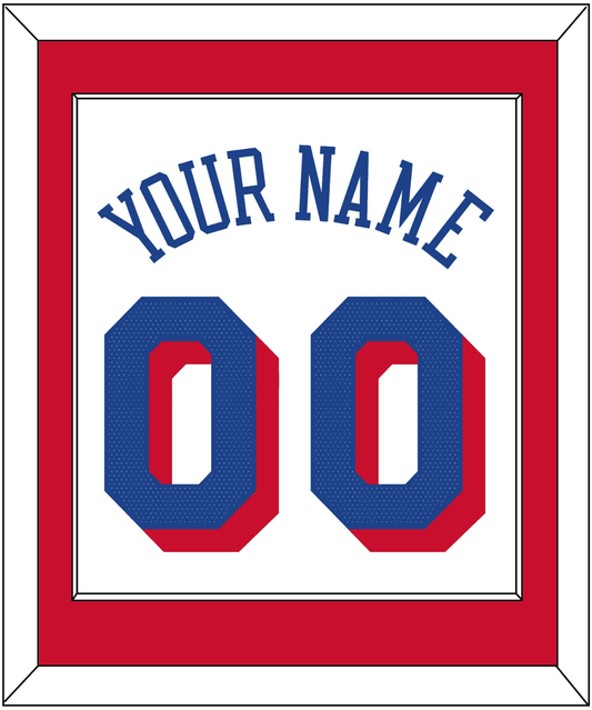 Philadelphia Name & Number - White Association - Essential Tier 2