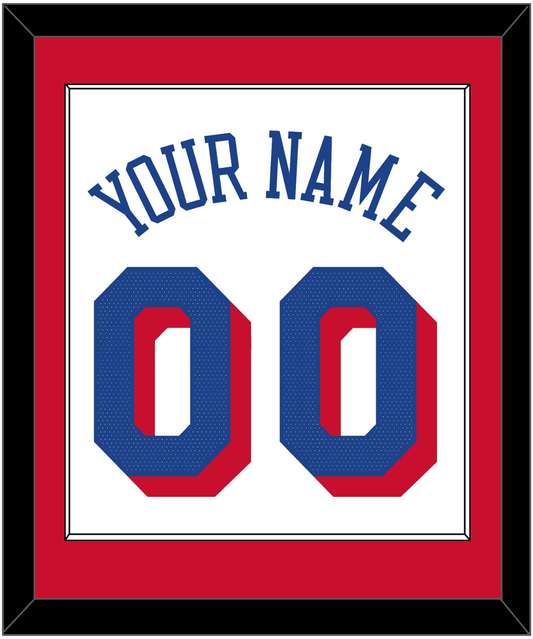 Philadelphia Name & Number - White Association - Essential Tier 2