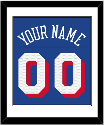 Philadelphia Name & Number - Blue Icon - Essential Tier 1