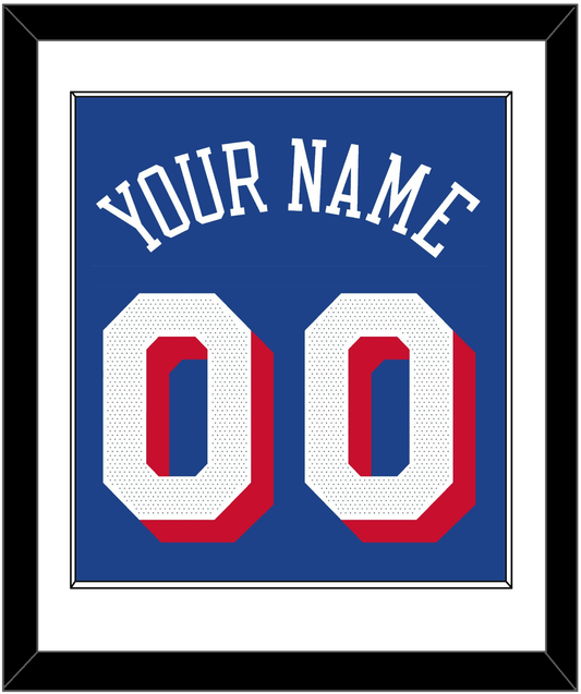 Philadelphia Name & Number - Blue Icon - Essential Tier 1