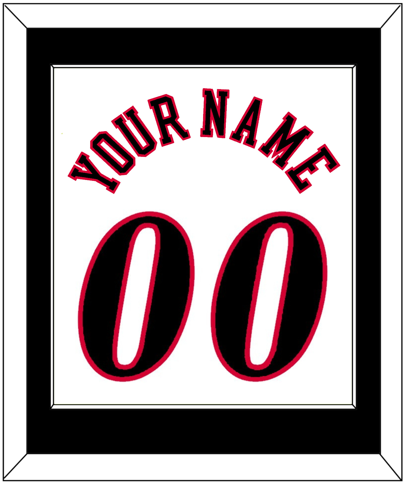 Philadelphia Name & Number - Home White (1997-2009) - Essential Tier 1