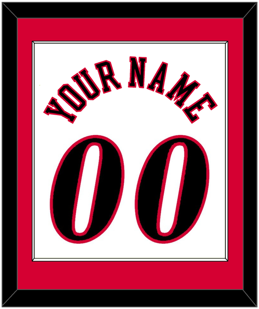 Philadelphia Name & Number - Home White (1997-2009) - Essential Tier 2