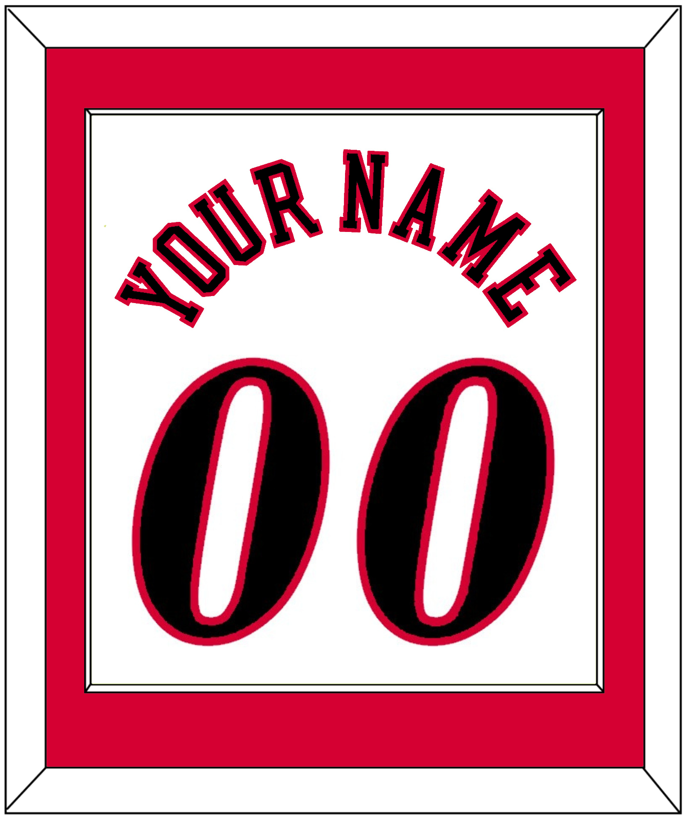 Philadelphia Name & Number - Home White (1997-2009) - Essential Tier 2