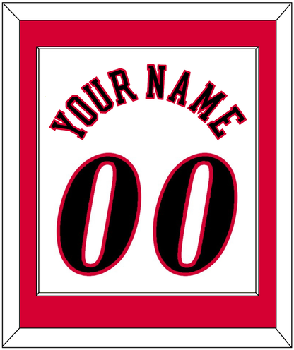 Philadelphia Name & Number - Home White (1997-2009) - Essential Tier 2