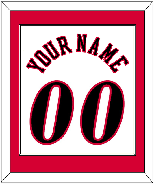 Philadelphia Name & Number - Home White (1997-2009) - Essential Tier 2