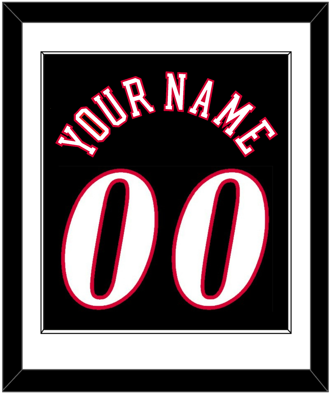 Philadelphia Name & Number - Road Black (1997-2009) - Essential Tier 1