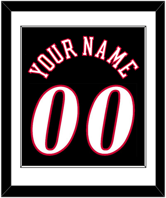 Philadelphia Name & Number - Road Black (1997-2009) - Essential Tier 1