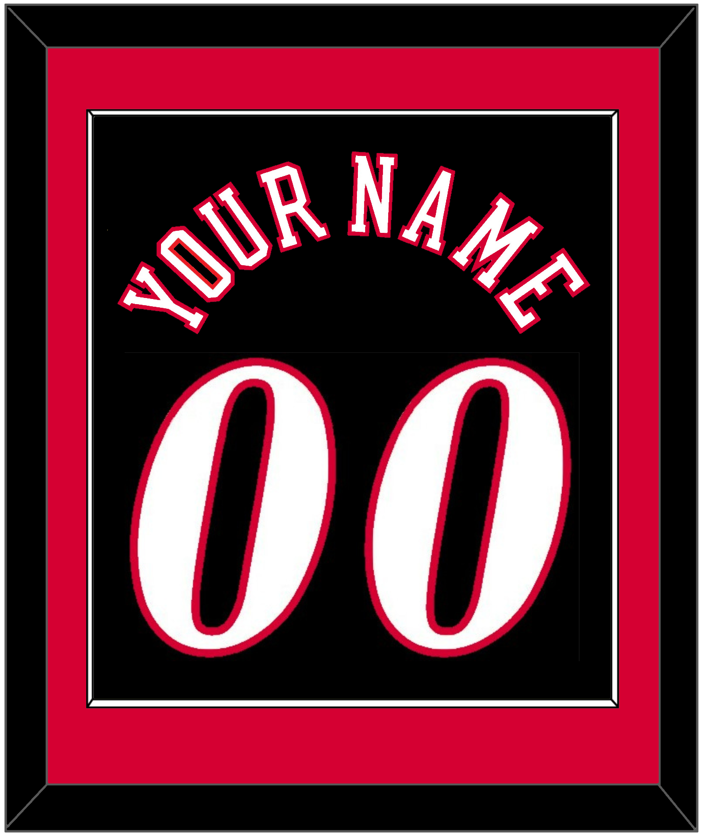 Philadelphia Name & Number - Road Black (1997-2009) - Essential Tier 2