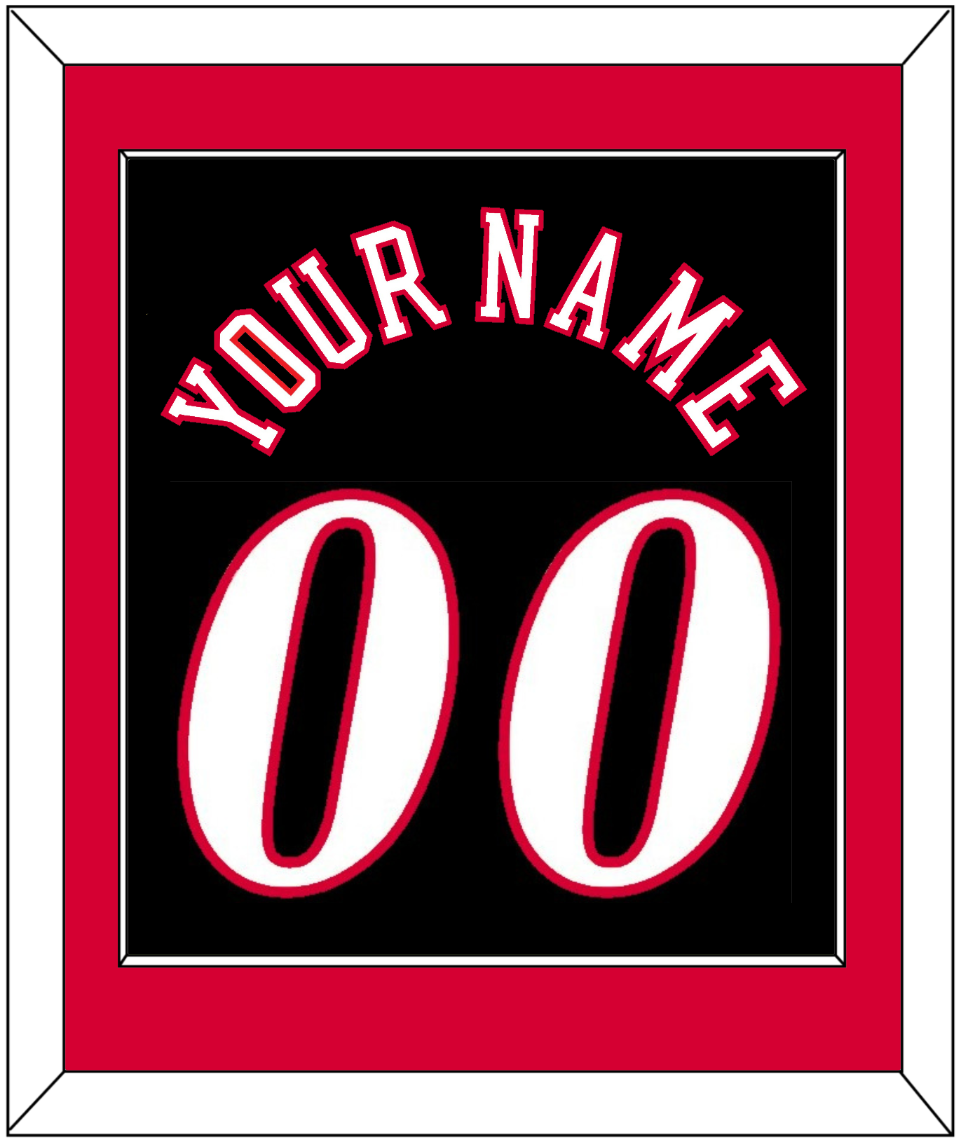 Philadelphia Name & Number - Road Black (1997-2009) - Essential Tier 2