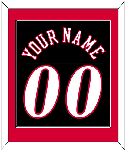 Philadelphia Name & Number - Road Black (1997-2009) - Essential Tier 2