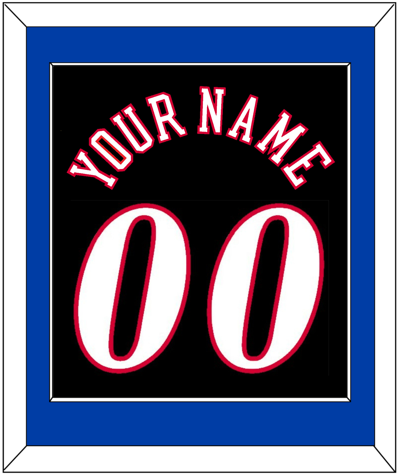 Philadelphia Name & Number - Road Black (1997-2009) - Essential Tier 3