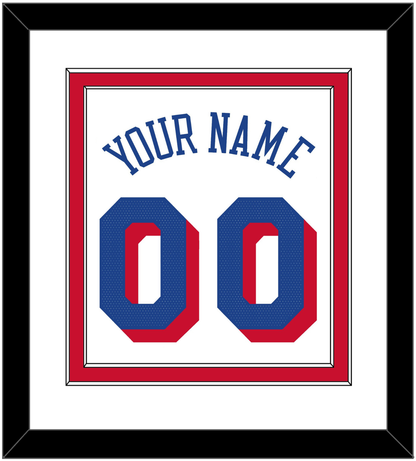 Philadelphia Name & Number - White Association - Signature Tier 2