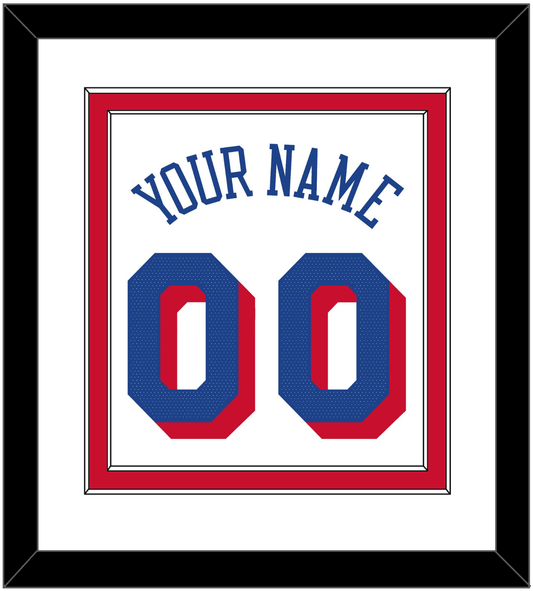 Philadelphia Name & Number - White Association - Signature Tier 2