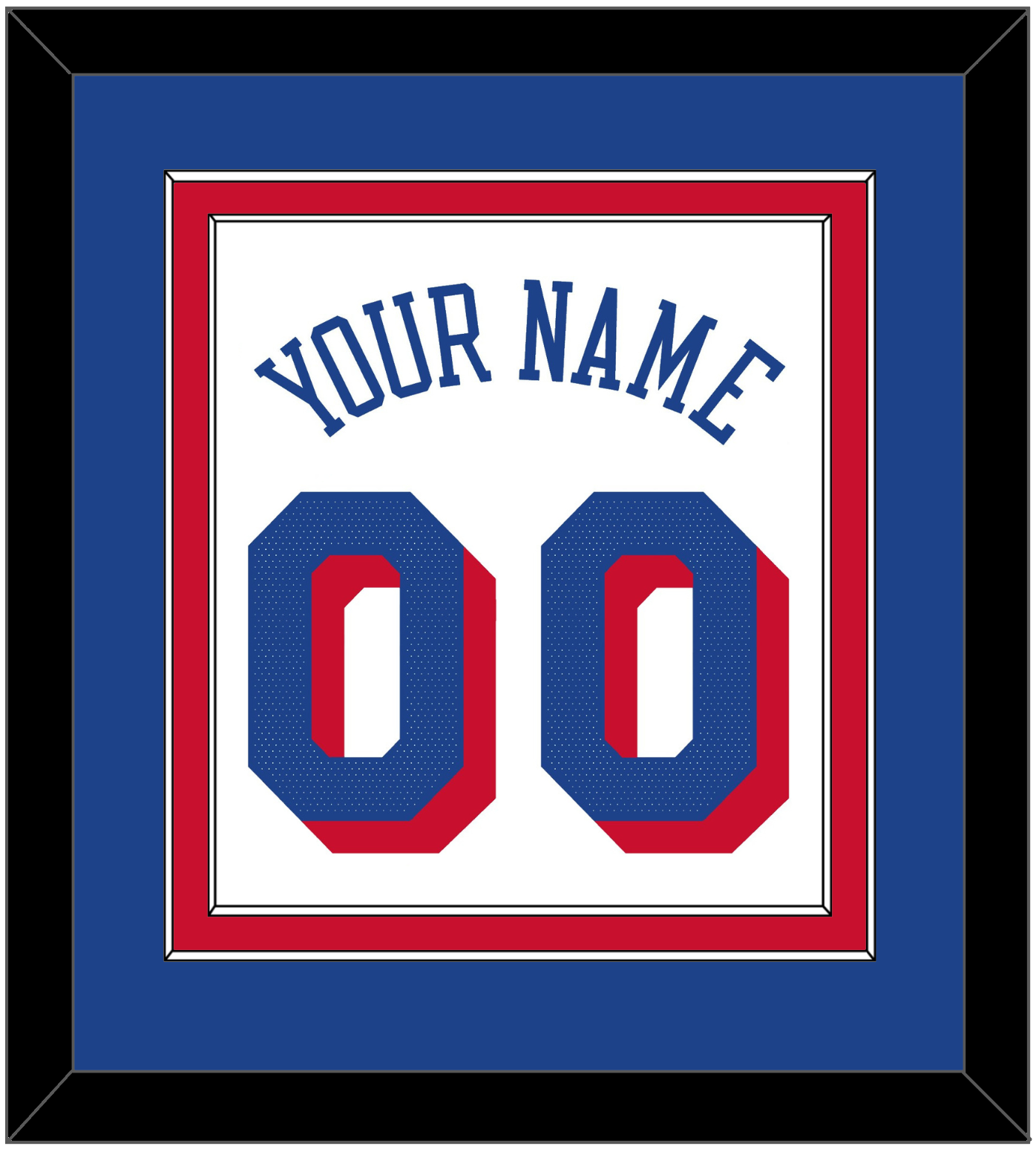 Philadelphia Name & Number - White Association - Signature Tier 3