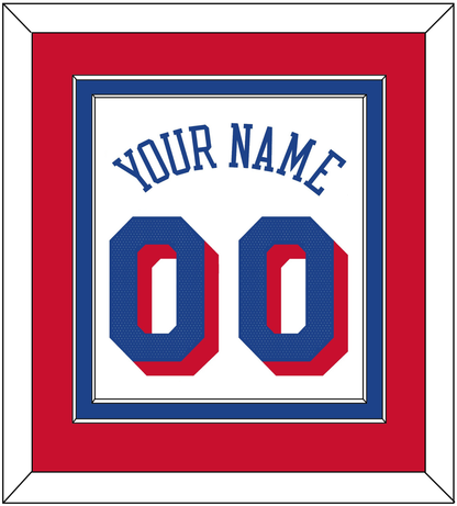 Philadelphia Name & Number - White Association - Signature Tier 4