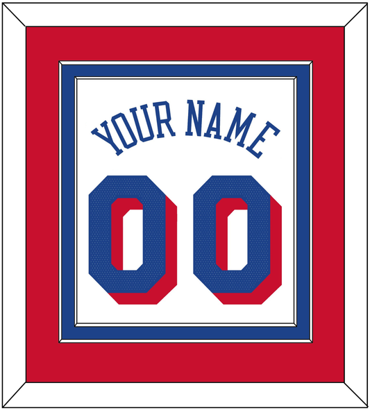 Philadelphia Name & Number - White Association - Signature Tier 4