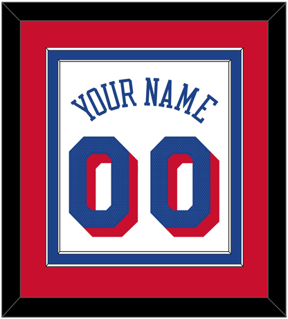 Philadelphia Name & Number - White Association - Signature Tier 4