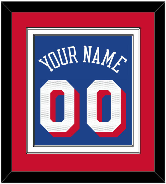 Philadelphia Name & Number - Blue Icon - Signature Tier 2