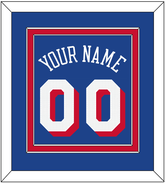 Philadelphia Name & Number - Blue Icon - Signature Tier 3