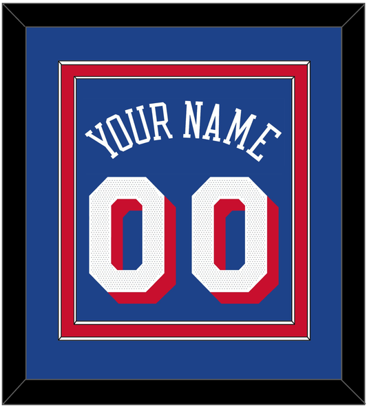 Philadelphia Name & Number - Blue Icon - Signature Tier 3