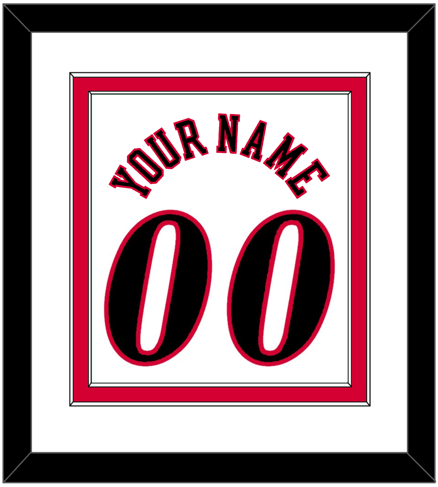 Philadelphia Name & Number - Home White (1997-2009) - Signature Tier 1