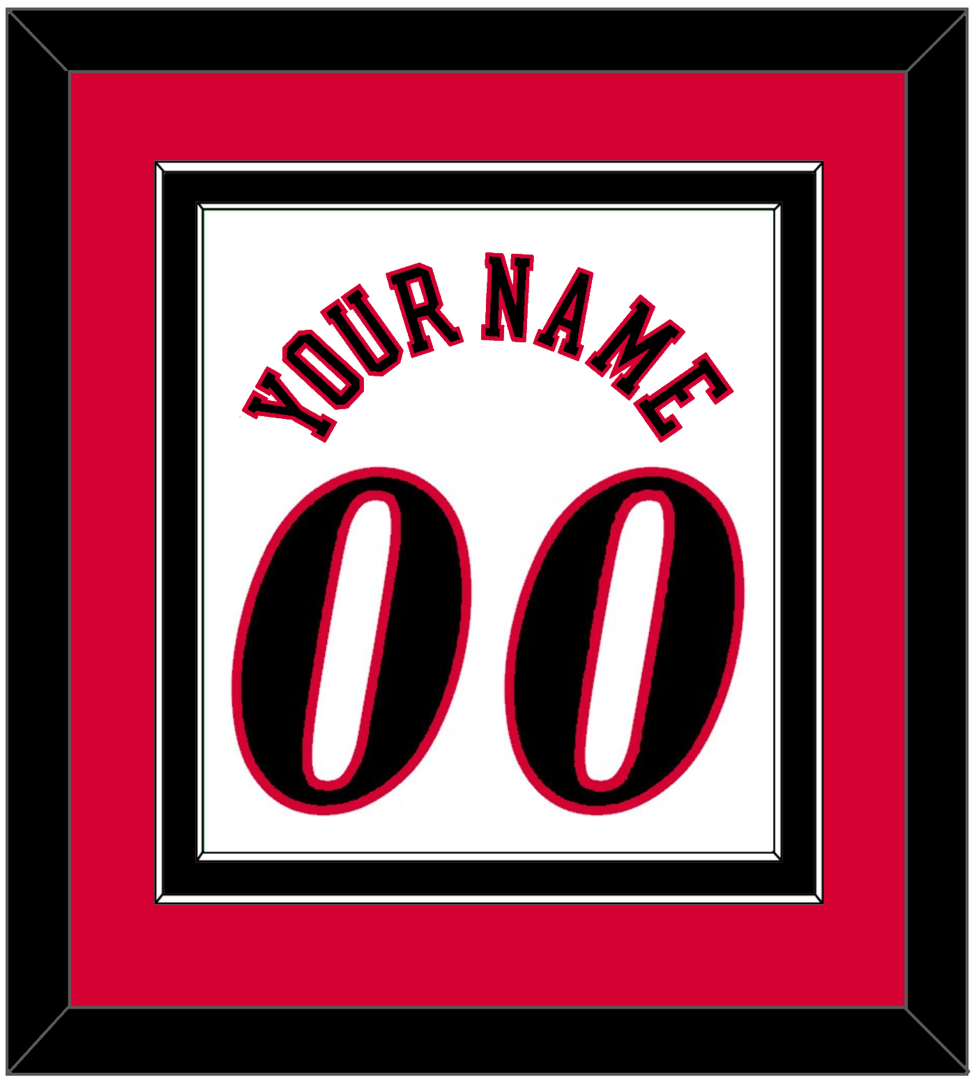Philadelphia Name & Number - Home White (1997-2009) - Signature Tier 2