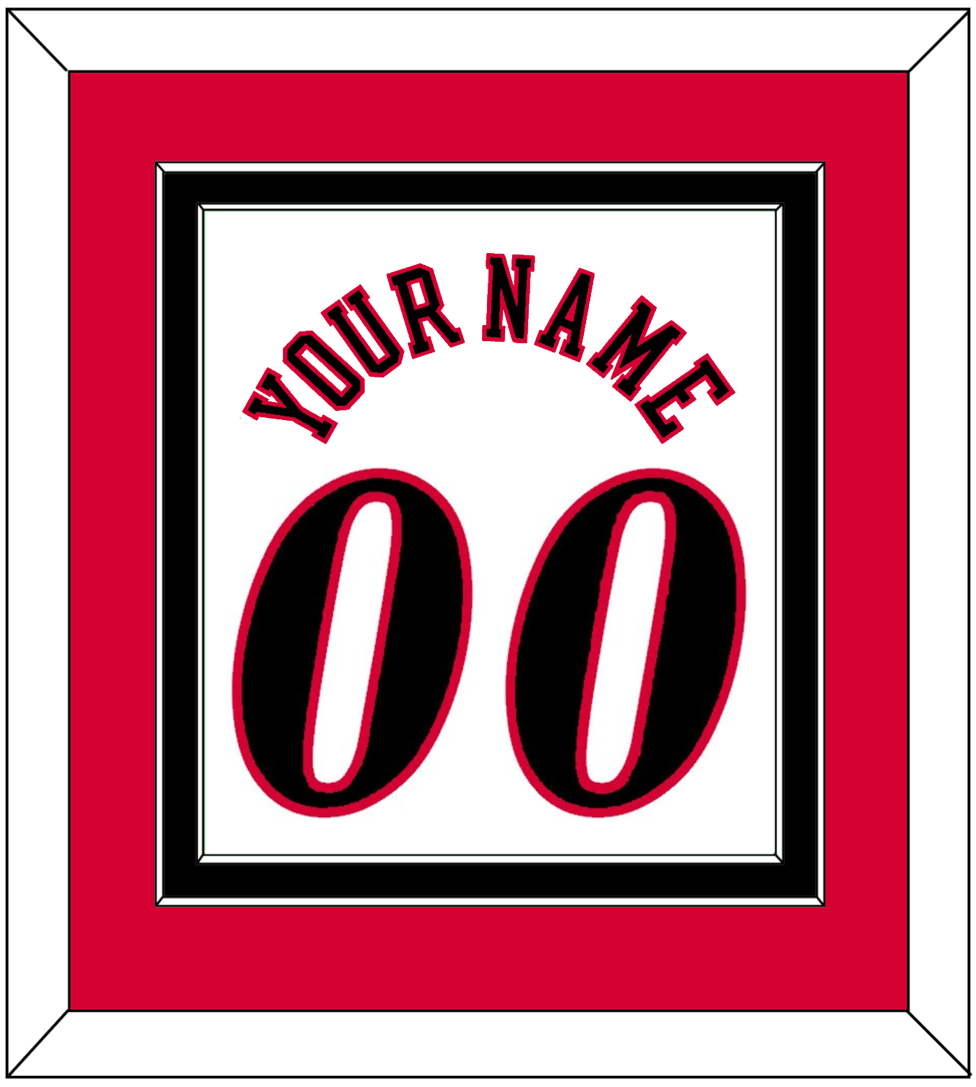 Philadelphia Name & Number - Home White (1997-2009) - Signature Tier 2