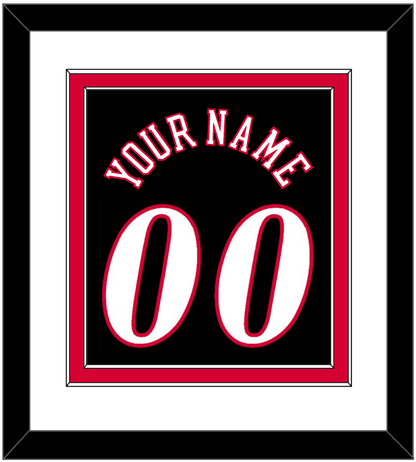 Philadelphia Name & Number - Road Black (1997-2009) - Signature Tier 1