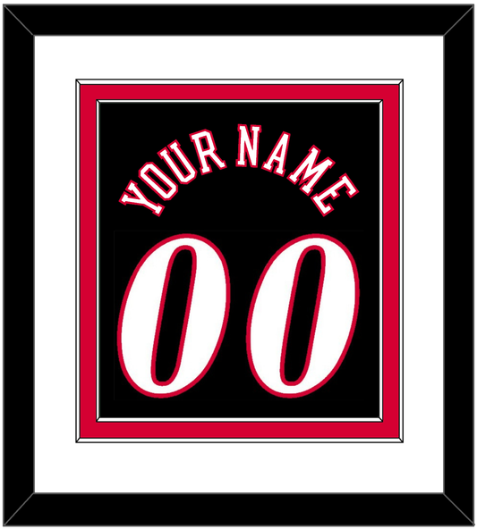 Philadelphia Name & Number - Road Black (1997-2009) - Signature Tier 1
