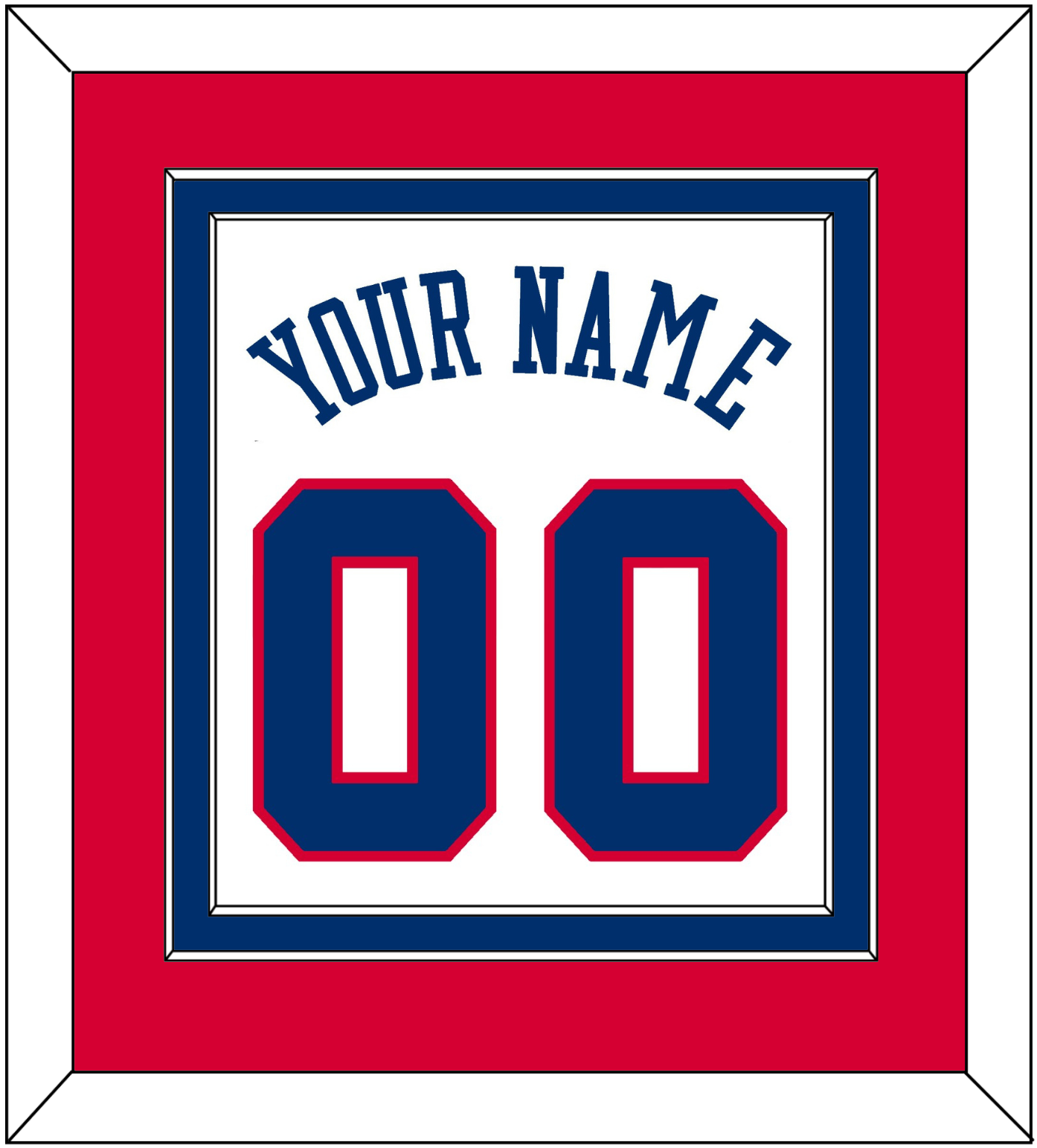 Philadelphia Name & Number - Home White (1978-1991) - Signature Tier 2