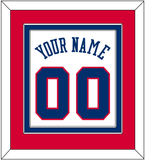 Philadelphia Name & Number - Home White (1978-1991) - Double Mat 2