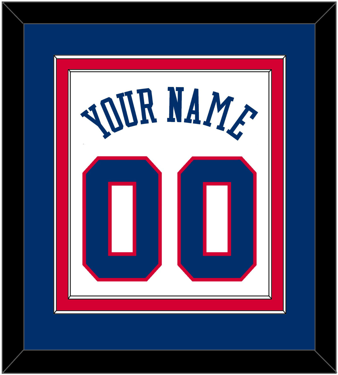 Philadelphia Name & Number - Home White (1978-1991) - Signature Tier 3