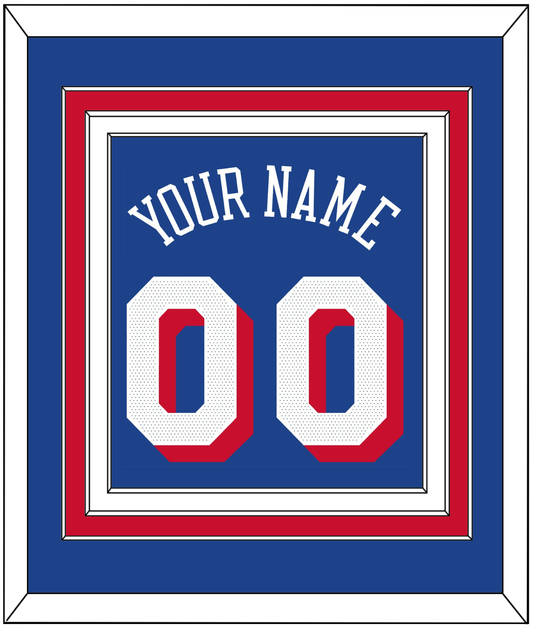 Philadelphia Name & Number - Blue Icon - Premier Tier 2