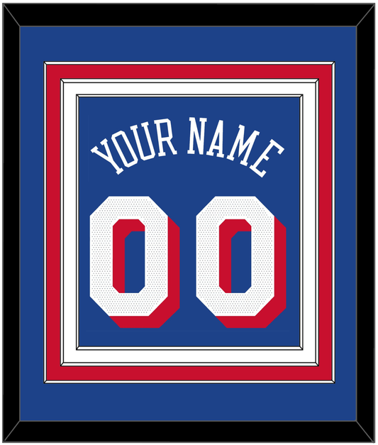 Philadelphia Name & Number - Blue Icon - Premier Tier 2