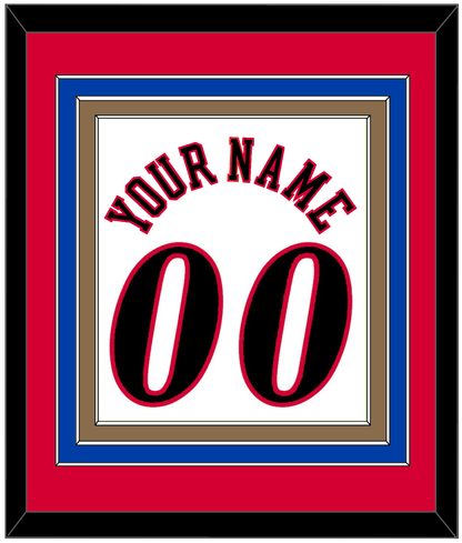 Philadelphia Name & Number - Home White (1997-2009) - Premier Tier 2