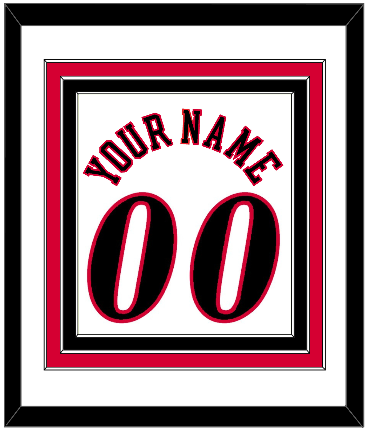 Philadelphia Name & Number - Home White (1997-2009) - Premier Tier 1