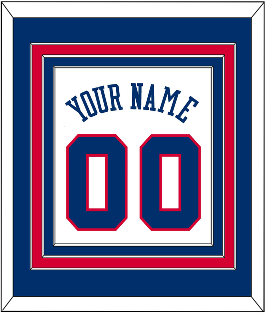 Philadelphia Name & Number - Home White (1978-1991) - Premier Tier 2