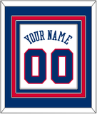 Philadelphia Name & Number - Home White (1978-1991) - Triple Mat 2
