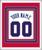 Philadelphia Name & Number - Home White (1978-1991) - Triple Mat 3