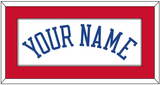 Philadelphia Name - White Association - Single Mat 2