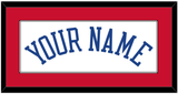 Philadelphia Name - White Association - Single Mat 2