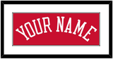 Philadelphia Name - Red Statement - Single Mat 1