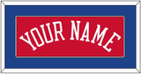 Philadelphia Name - Red Statement - Single Mat 2