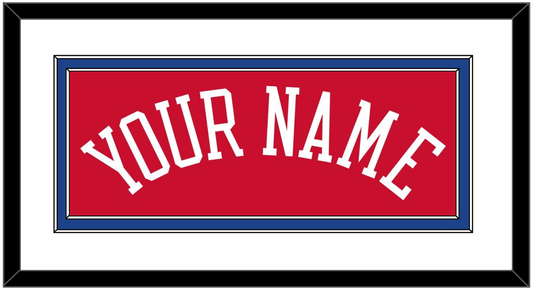 Philadelphia Name - Red Statement - Signature Tier 1