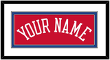 Philadelphia Name - Red Statement - Double Mat 1