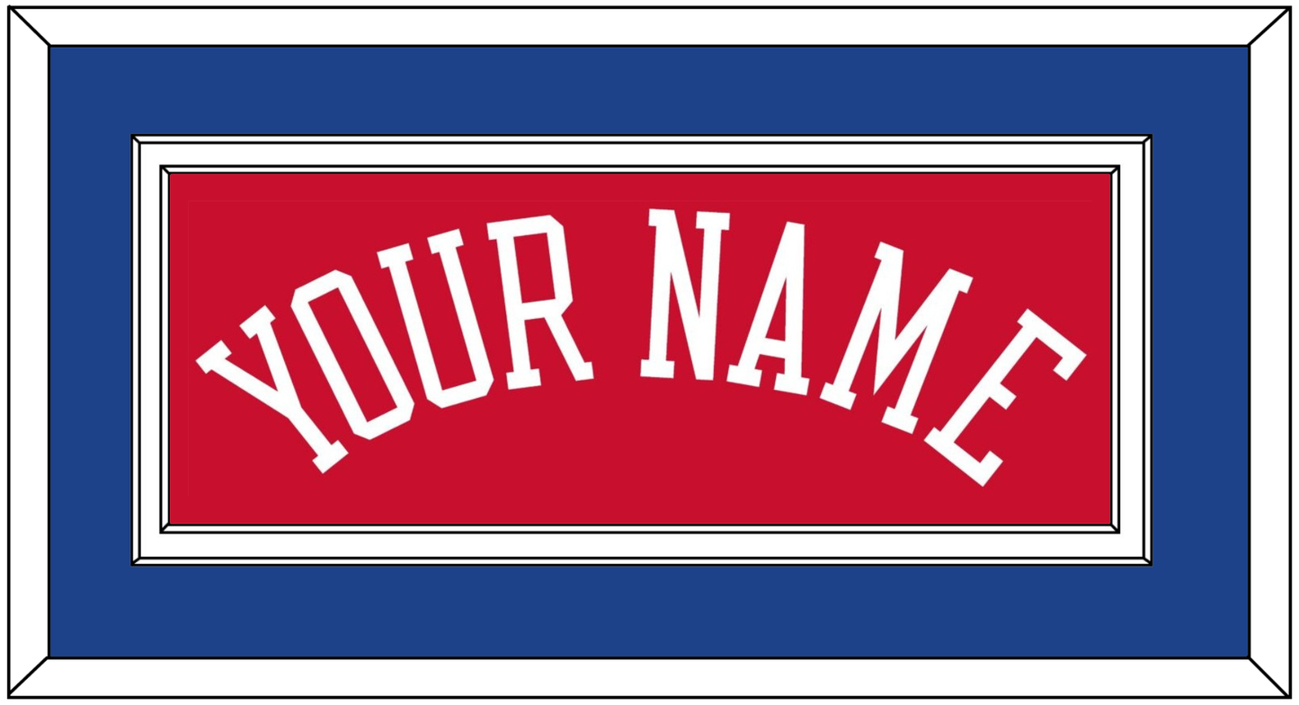 Philadelphia Name - Red Statement - Signature Tier 2