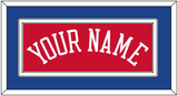 Philadelphia Name - Red Statement - Double Mat 2