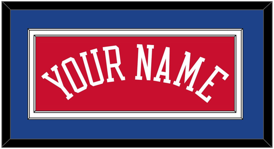 Philadelphia Name - Red Statement - Signature Tier 2